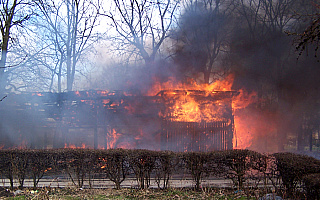 Tragiczny pożar w Sępopolu
